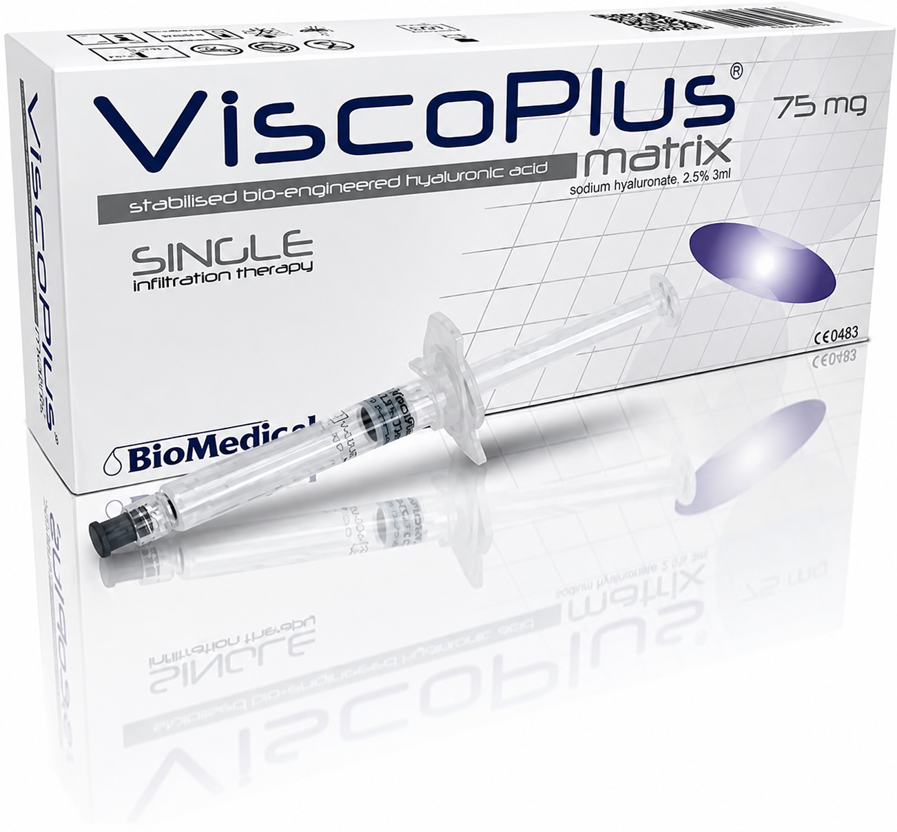 Buy ViscoPlus Matrix 75mg (1×3.0ml)