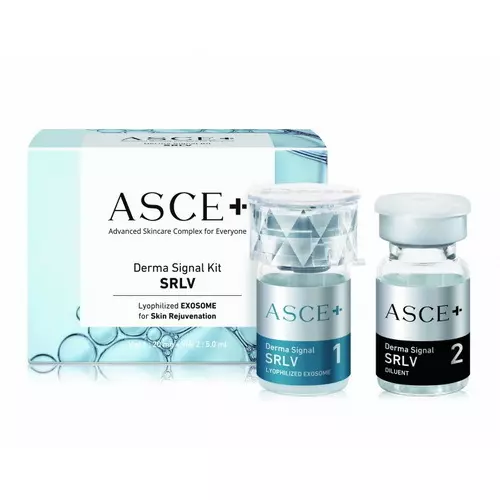 ASCE+ SRLV ExoCoBio Serum for facial skin rejuvenation with exosomes (5 sets per box) product image for Australian clinic catalogue
