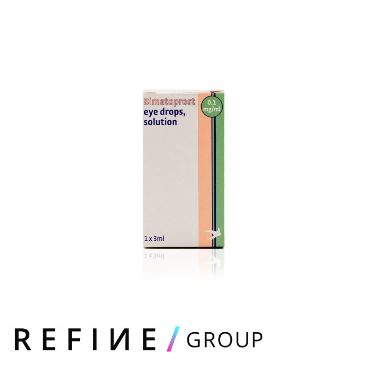 Bimatoprost Generic 0.1mg/ml (0.01%) 3ml product image for Australian clinic catalogue