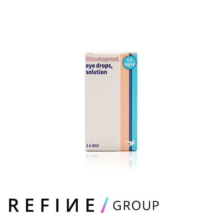 Bimatoprost Generic 0.3mg/ml (0.03%) 3ml product image for Australian clinic catalogue
