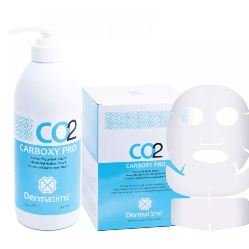 CO2 CARBOXY PRO – a set with a cropped activator mask for face and neck product image for Australian clinic catalogue