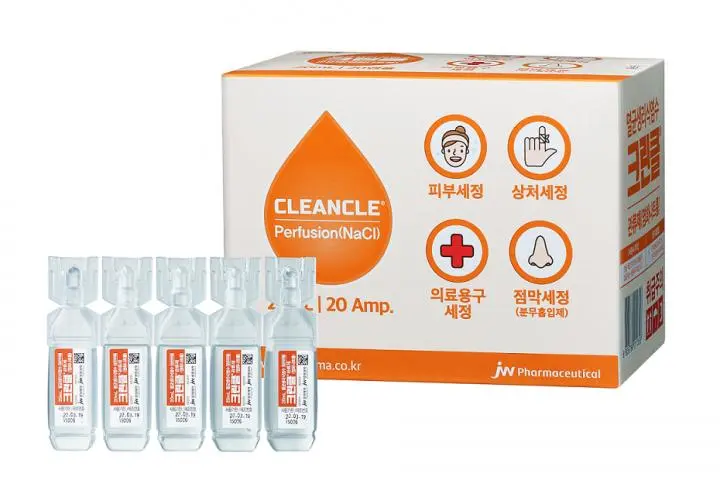 CLEANCLE Sodium Chloride Water for injections 20ml x 20amp product image for Australian clinic catalogue