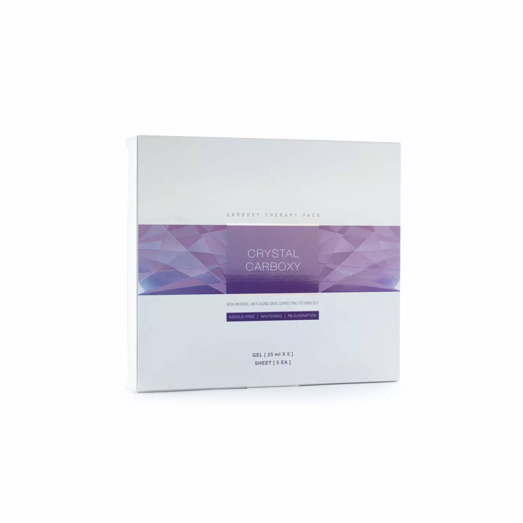 Crystal Carboxy mask non-invasive, anti-aging skin correcting technology