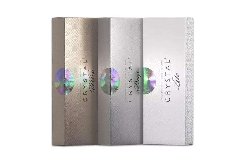 Crystal Lite/Deep/Ultra filler product image for Australian clinic catalogue