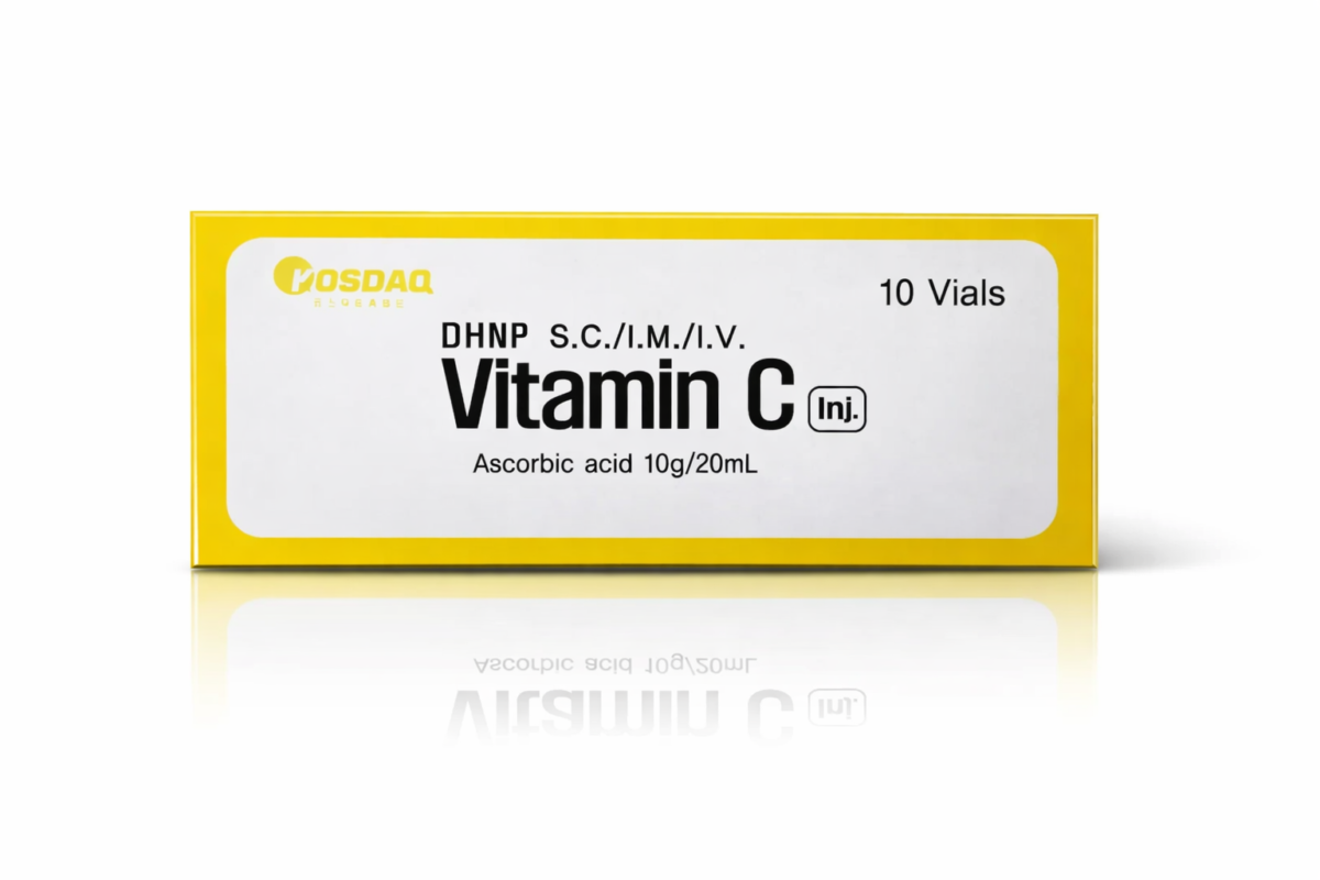 DHNP Vitamin C Inj. (10 vials × 20 ml) product image for Australian clinic catalogue