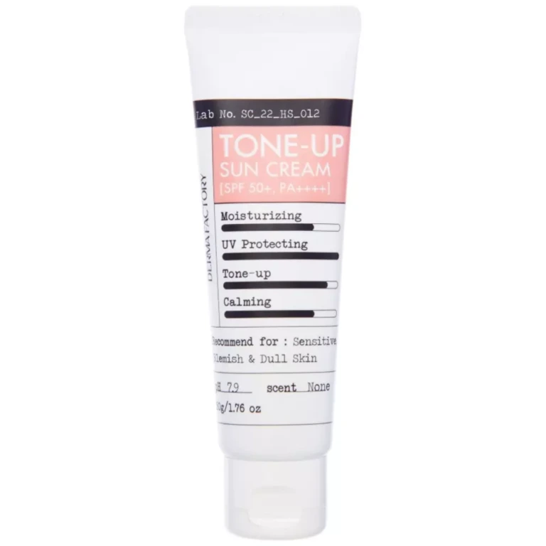 Derma Factory Sunscreen for face with a light toning effect Organic Stone-Up Sun Cream SPF 50+, 50 ml. product image for Australian clinic catalogue