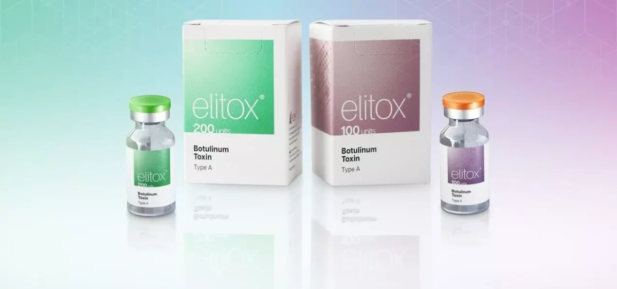 Elitox 100U/200U botulinum toxin A product image for Australian clinic catalogue