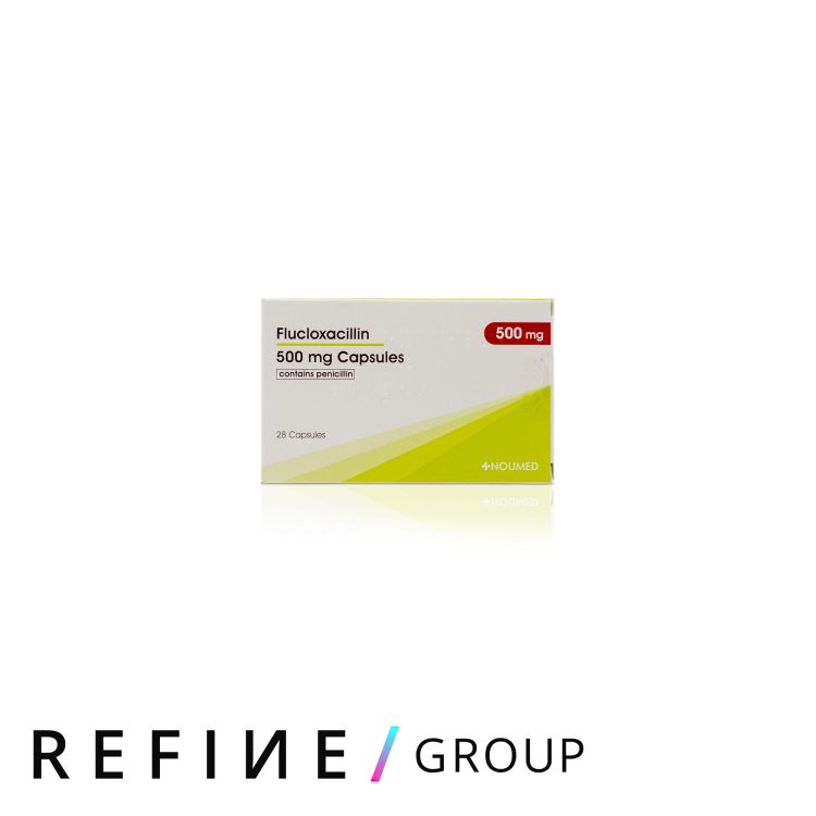 Flucloxacillin 500mg x28 capsules product image for Australian clinic catalogue