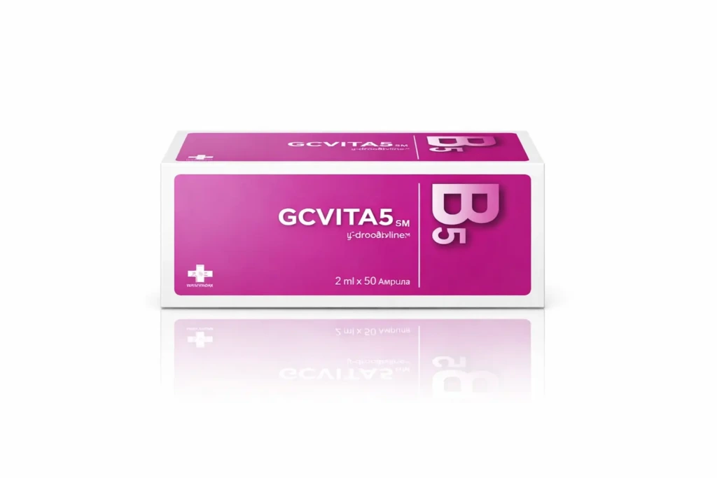 GC Vita B5 — D‑Panthenol (Vitamin B5) Injection, 2ml x 50amp