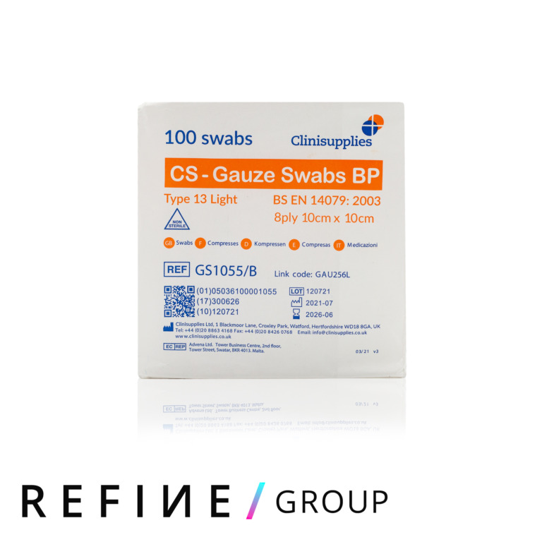 Gauze Swabs (10x10cm) product image for Australian clinic catalogue
