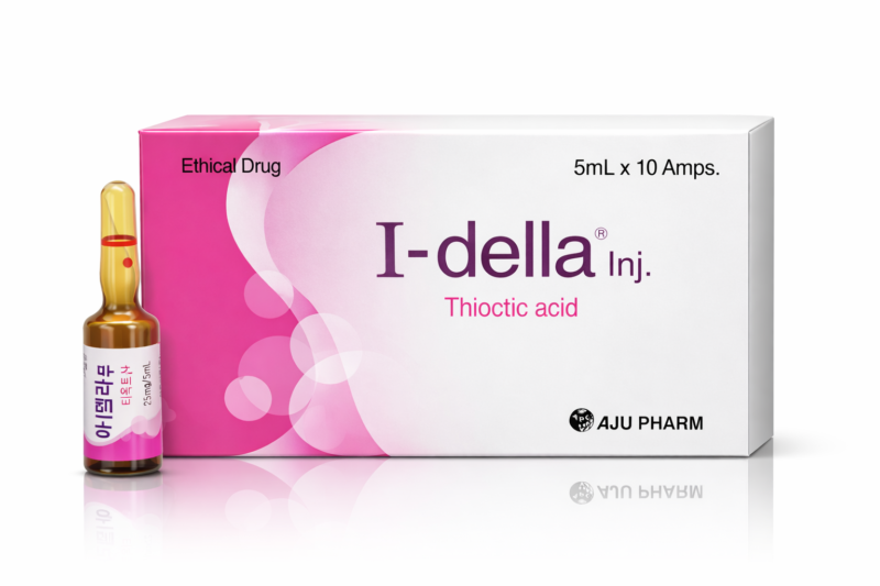 I Della Inj. Thioctic Acid 5Ml X 10Vials I-DELLA inj. Thioctic Acid 5ml x 10vials product image for Australian clinic catalogue