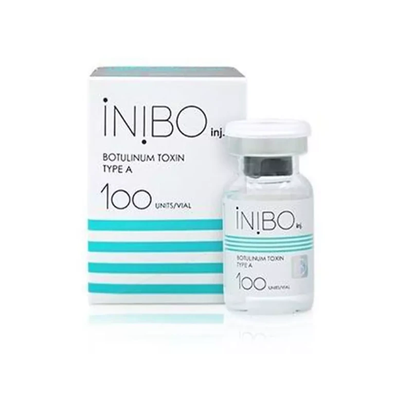 INIBO botulinum toxin type A 100 units product image for Australian clinic catalogue