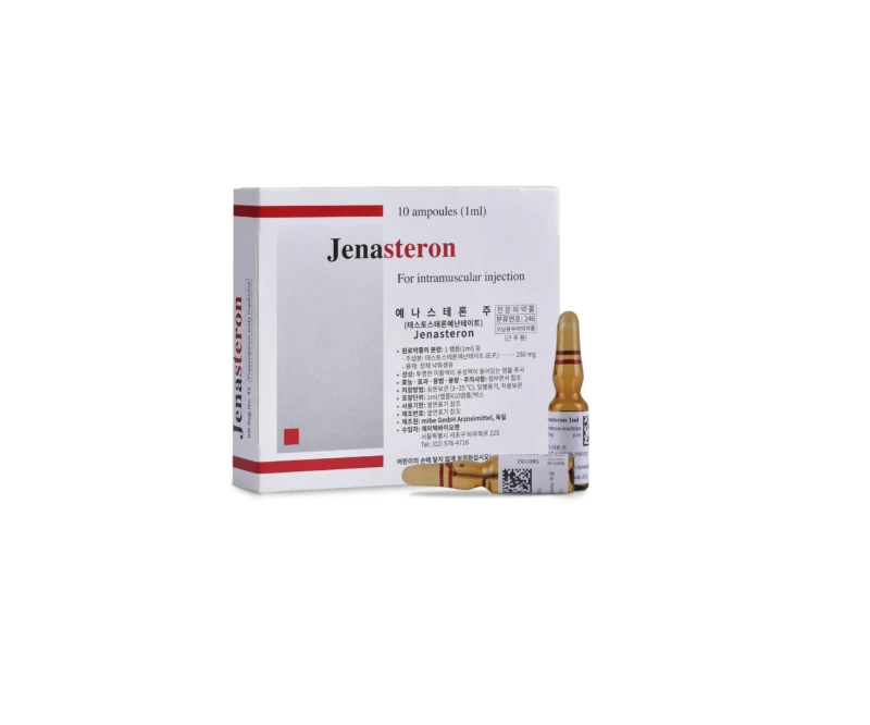Jenasteron (Jenasteron) 1 mL / 10 A — testosterone injection product image for Australian clinic catalogue