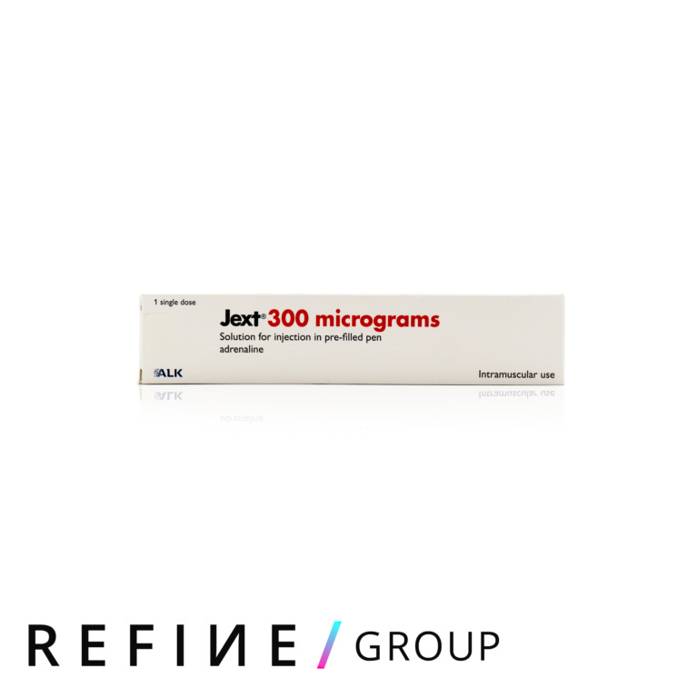 Adrenaline Auto-Injector Jext 300mcg product image for Australian clinic catalogue