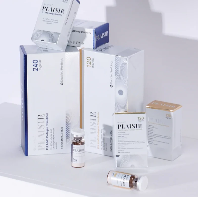 Lexyal Plaisir PLLA MS collagen stimulator 120mg/240mg 5vials product image for Australian clinic catalogue
