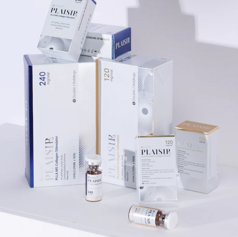 Lexyal Plaisir PLLA MS collagen stimulator 120mg/240mg 5vials product image for Australian clinic catalogue