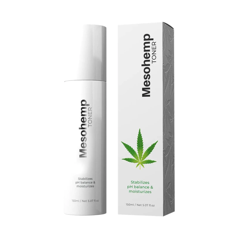 Mesohemp Toner stabilizes pH balance moisturizes 150ml product image for Australian clinic catalogue