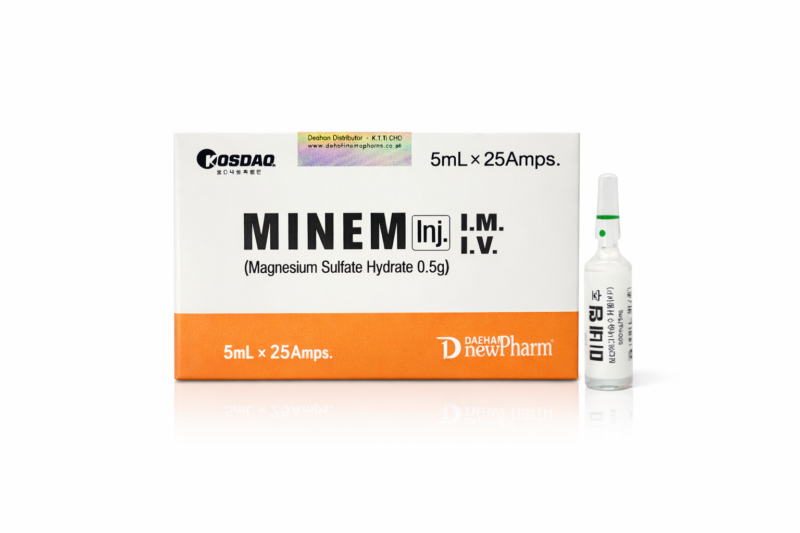 Magnesium Minem 5Ml25 Vials Magnesium Minem 5ml*25 vials product image for Australian clinic catalogue