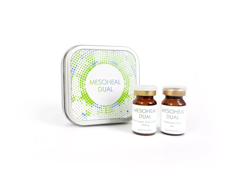 MESOHEAL DUAL is a double-acting skin booster (5cc+100mg) product image for Australian clinic catalogue
