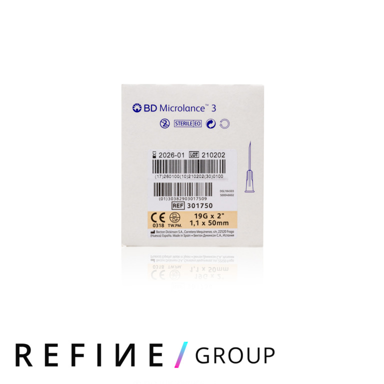 BD Microlance™ Hypodermic Needle, 19 G (cream), 50 mm, 2″ product image for Australian clinic catalogue