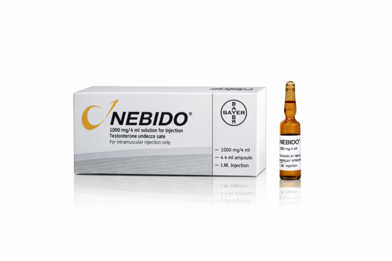 NEBIDO INJ. (Testosterone) 4ml x 1amp product image for Australian clinic catalogue