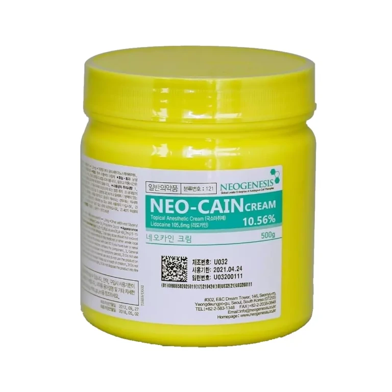Neo Cain Cream 10,56% 500g product image for Australian clinic catalogue