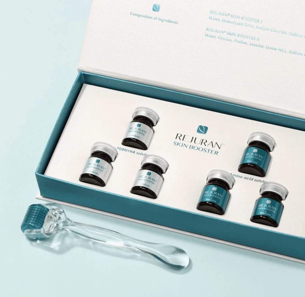 Rejuran® Skin Booster 3 vials (c-PDRN + HA Solution) + 3 vials (Amino Acid Solution)