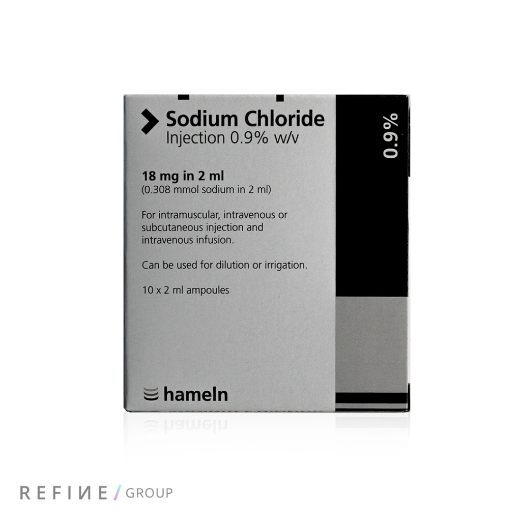 Sodium Chloride 0.9% 2ml x1 amp