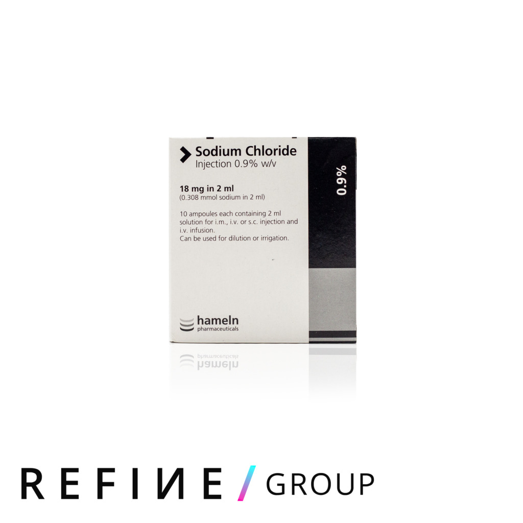 Sodium Chloride 0.9% 2ml x10 amps