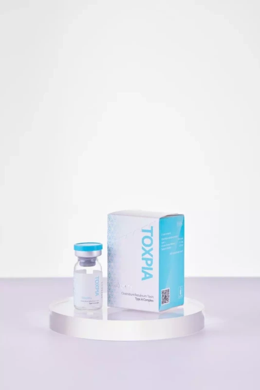 TOXPIA 100units Clostridium Botulinum Toxin Type A complex product image for Australian clinic catalogue