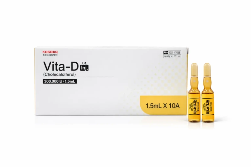 Vita D 300000Iu Injection Vitamin D3 VITA-D 300,000IU INJECTION (Vitamin D3) 7.5 mg 1,5 ml x 10 amp product image for Australian clinic catalogue