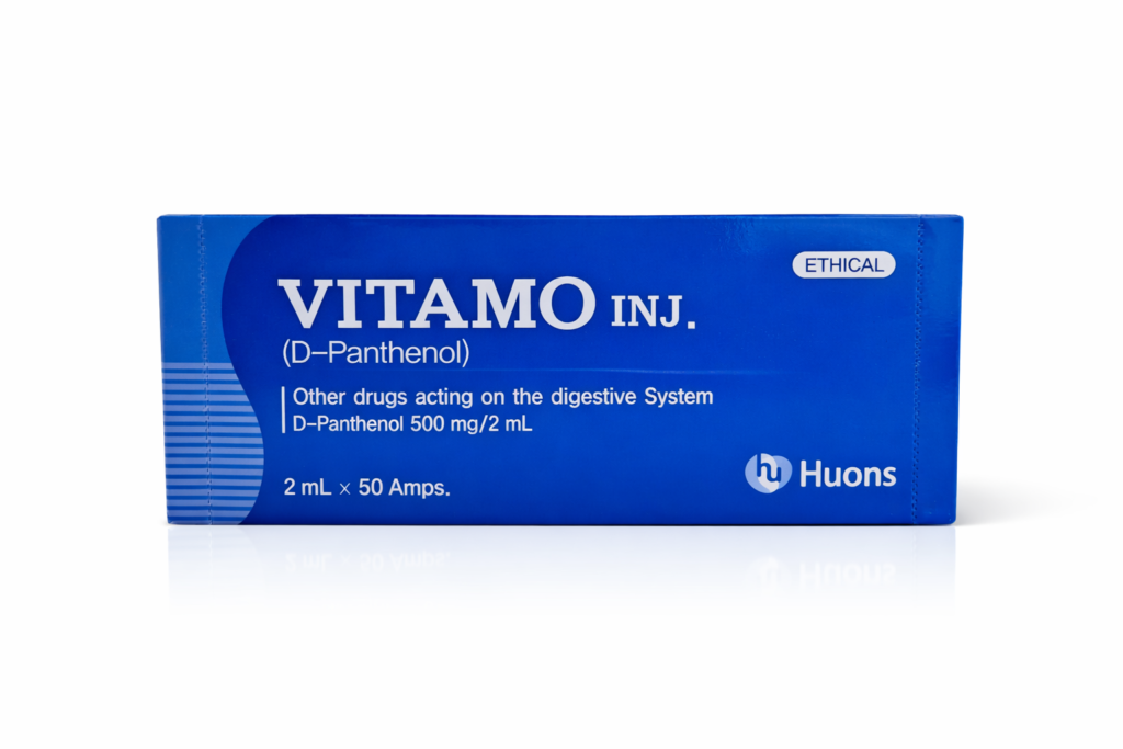 Vitamo Inj. (Vitamin B5) D-Panthenol 2ml x 50amp