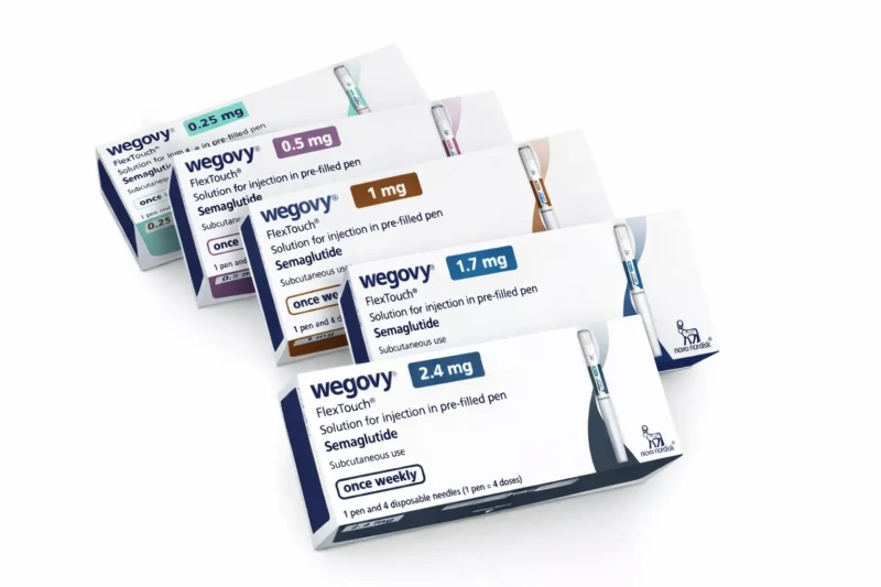 Wegovy (semaglutide) — a weight‑loss medication product image for Australian clinic catalogue
