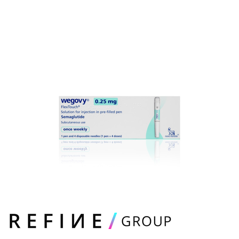 Wegovy Semaglutide Injection (0.25mg) product image for Australian clinic catalogue