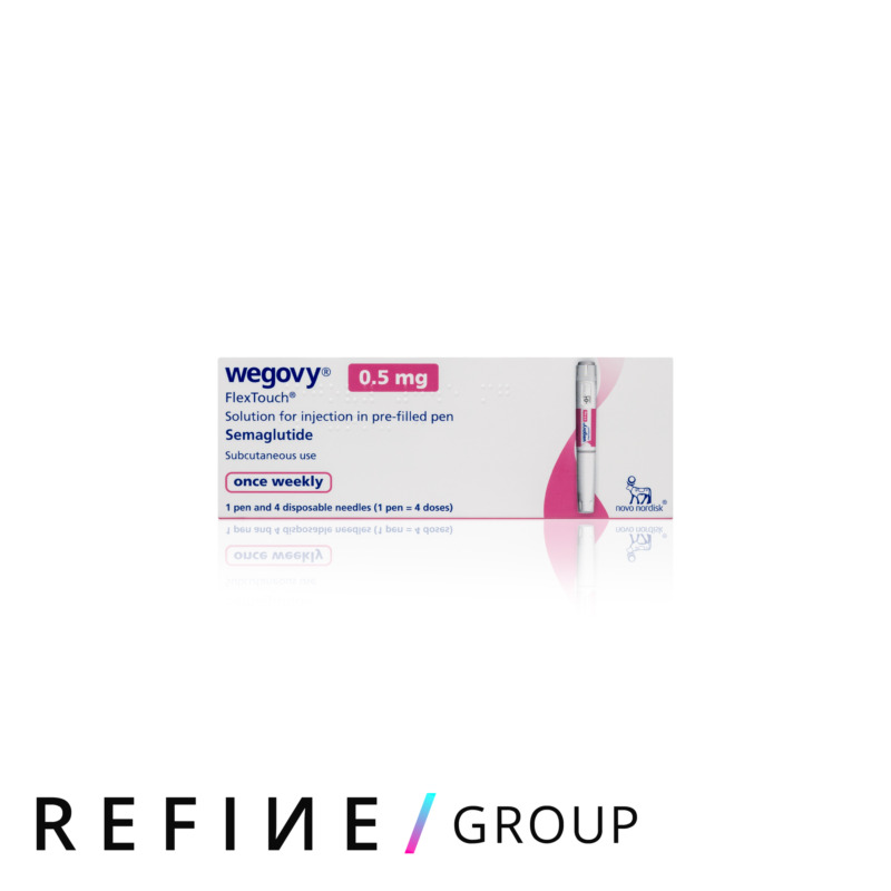 Wegovy Semaglutide Injection (0.5mg) product image for Australian clinic catalogue