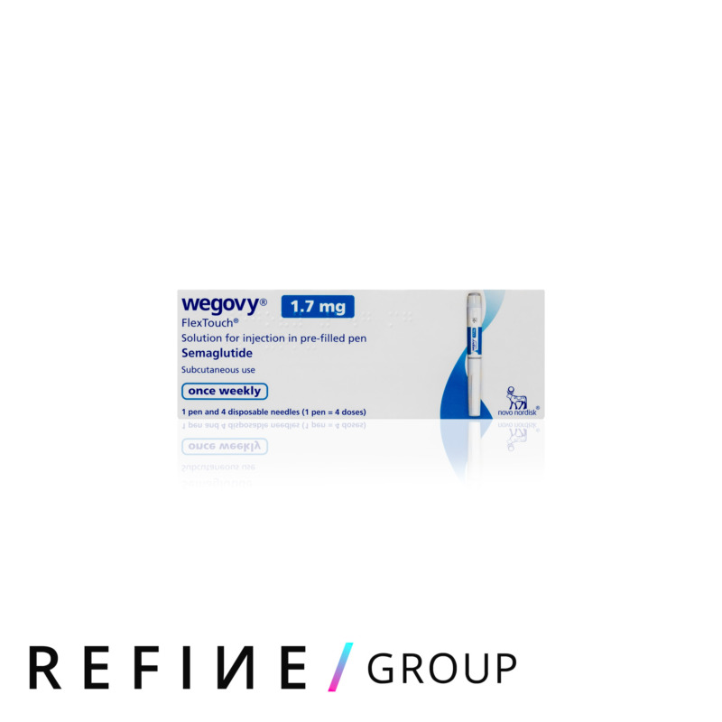 Wegovy Semaglutide Injection (1.7mg) product image for Australian clinic catalogue