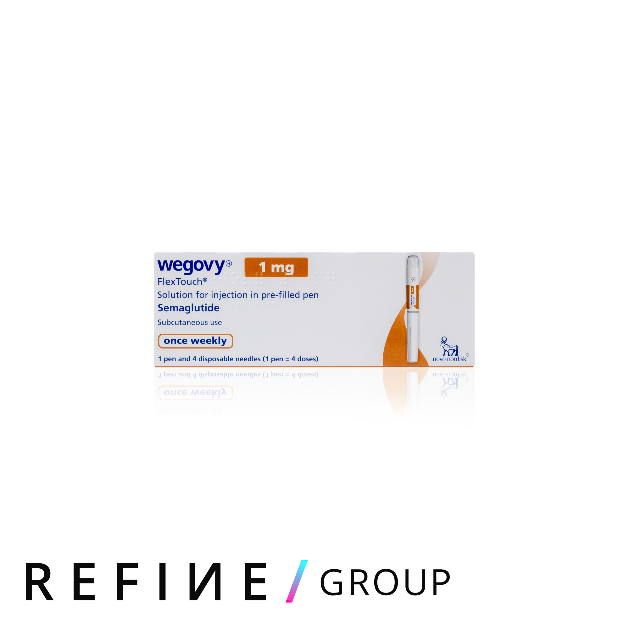Wegovy Semaglutide Injection (1mg) product image for Australian clinic catalogue