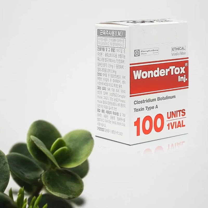 WonderTox 100U Botulinum toxin A product image for Australian clinic catalogue