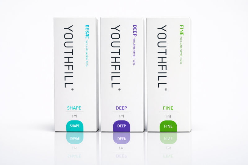 Youthfill filler with Lidocaine (Fine/Deep/Shape) product image for Australian clinic catalogue