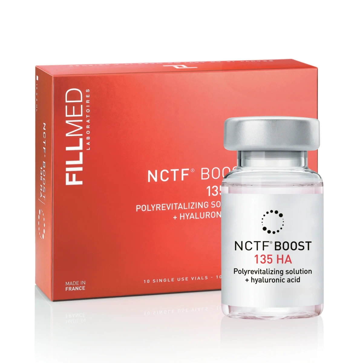 FillMed NCTF Boost 135 HA 3ml x 10vials product image for Australian clinic catalogue