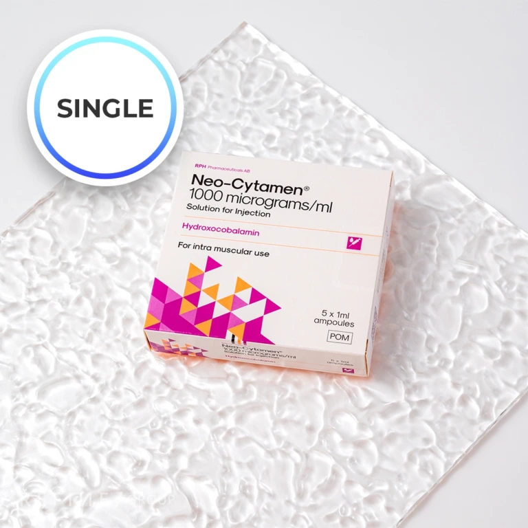 Hydroxocobalamin – B12 Box (1ml x 1 amps) product image for Australian clinic catalogue