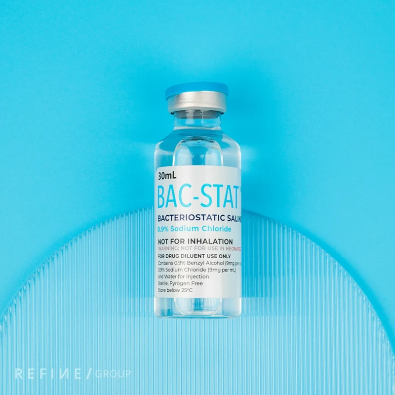 BAC-STAT Bacteriostatic Saline 0.9% (30ml) product image for Australian clinic catalogue