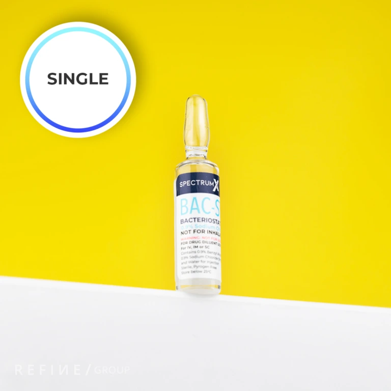 BAC-STAT Bacteriostatic Saline 0.9% 5ml x 1 amp product image for Australian clinic catalogue