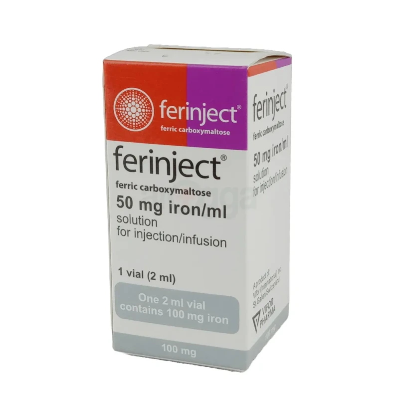 Iron Infusion with Ferinject 100mg/500mg product image for Australian clinic catalogue