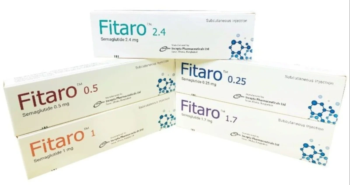 Fitaro Semaglutide Injection physiological regulator of appetite and caloric intake product photo 2