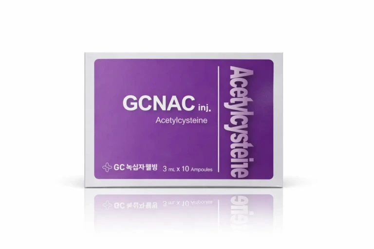 GCNAC — Acetylcysteine Injection, 3 ml × 10 ampoules product image for Australian clinic catalogue