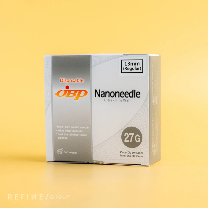 JBP Nanoneedle (27G x 13mm) product image for Australian clinic catalogue
