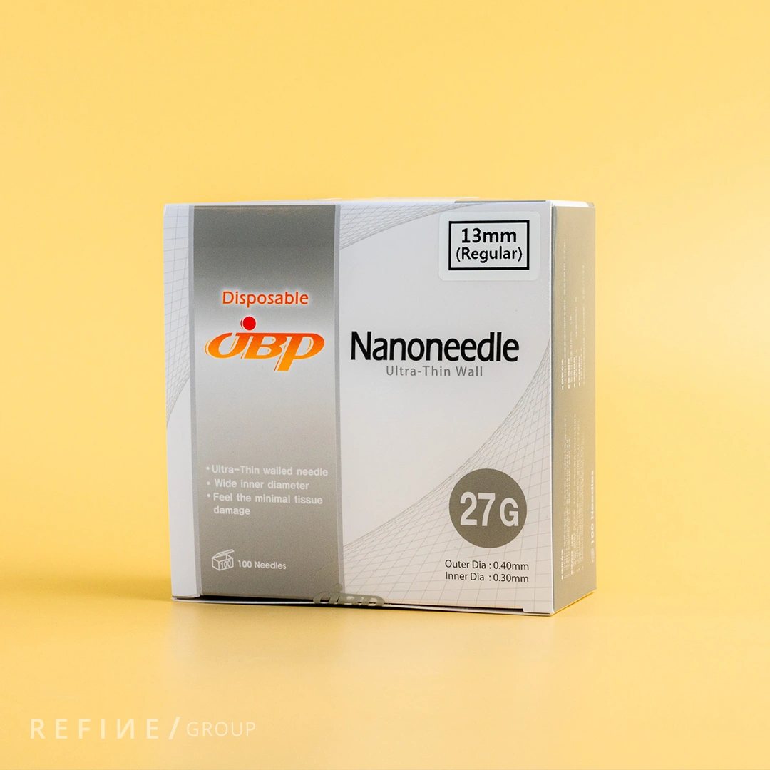 JBP Nanoneedle (27G x 13mm) product image for Australian clinic catalogue