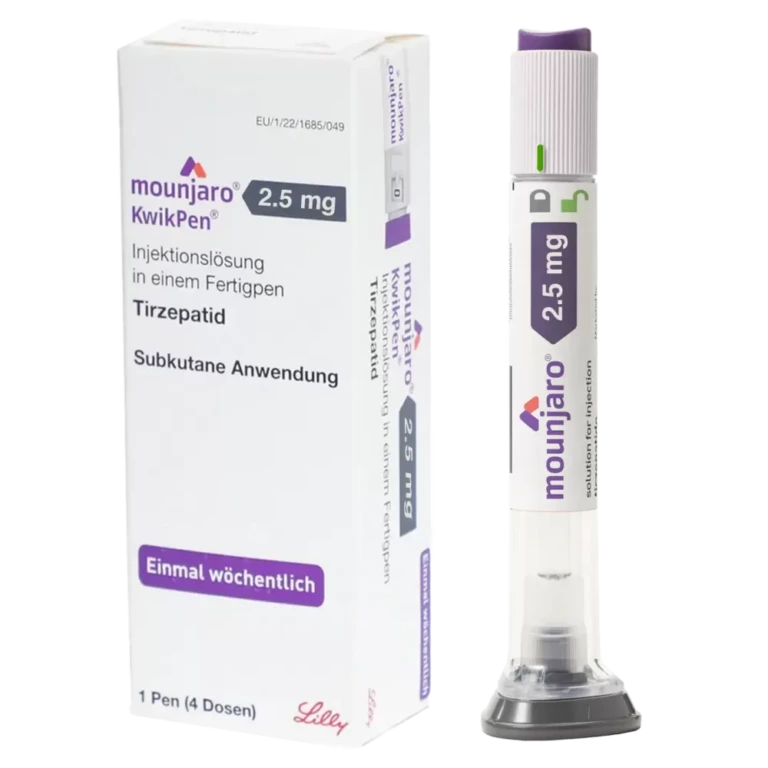 Mounjaro 2.5mg/5mg 1pen (4 dosen) Tirzepatide product image for Australian clinic catalogue