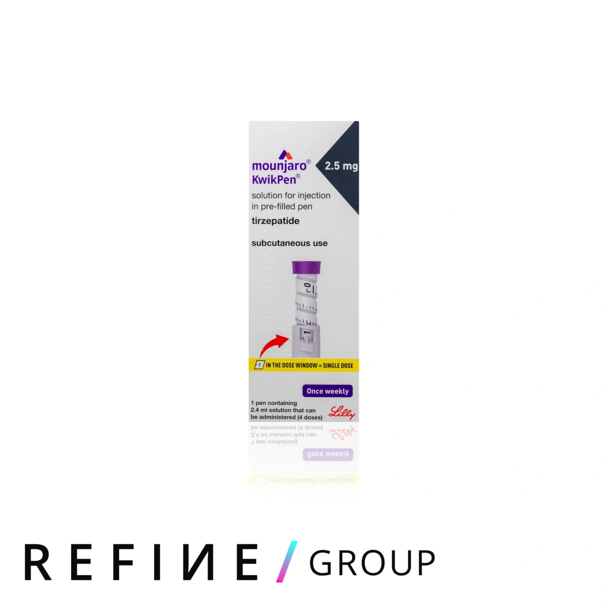 Mounjaro 2.5mg Kwikpen product image for Australian clinic catalogue